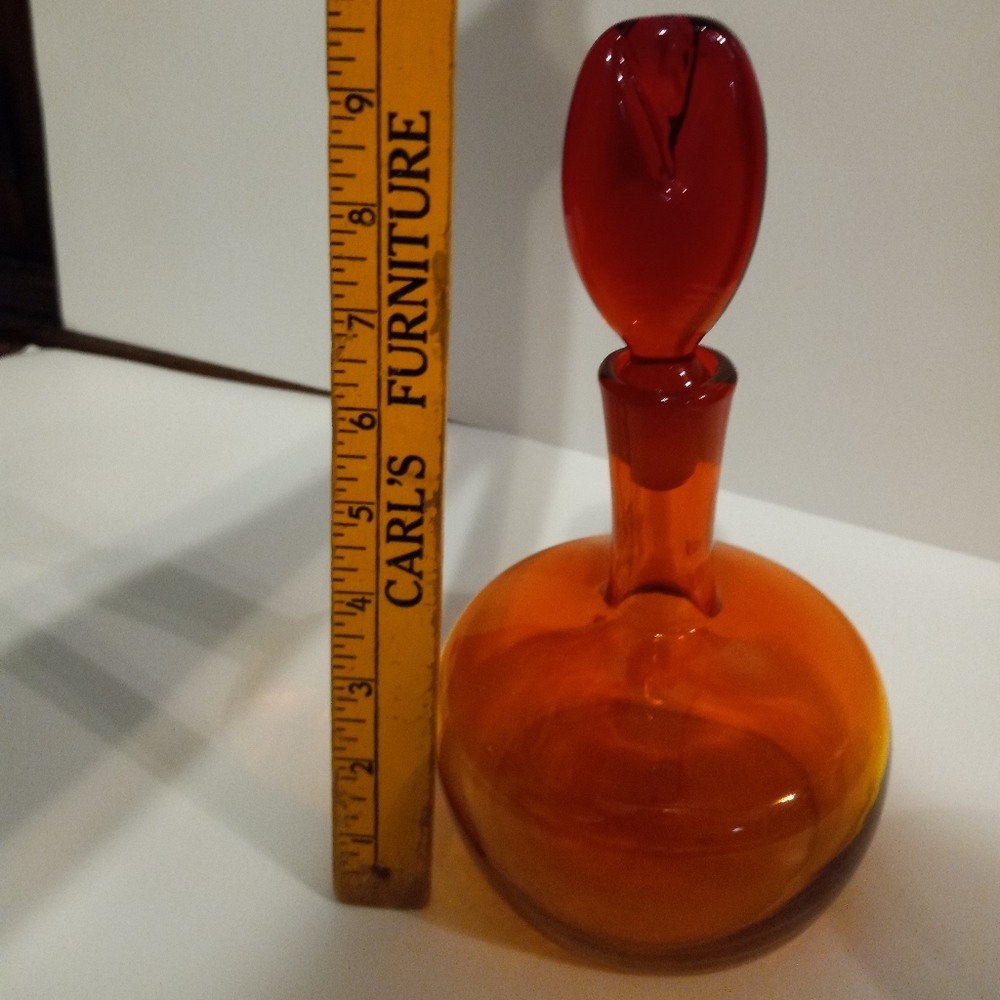 Vintage MCM Blenko Decanter